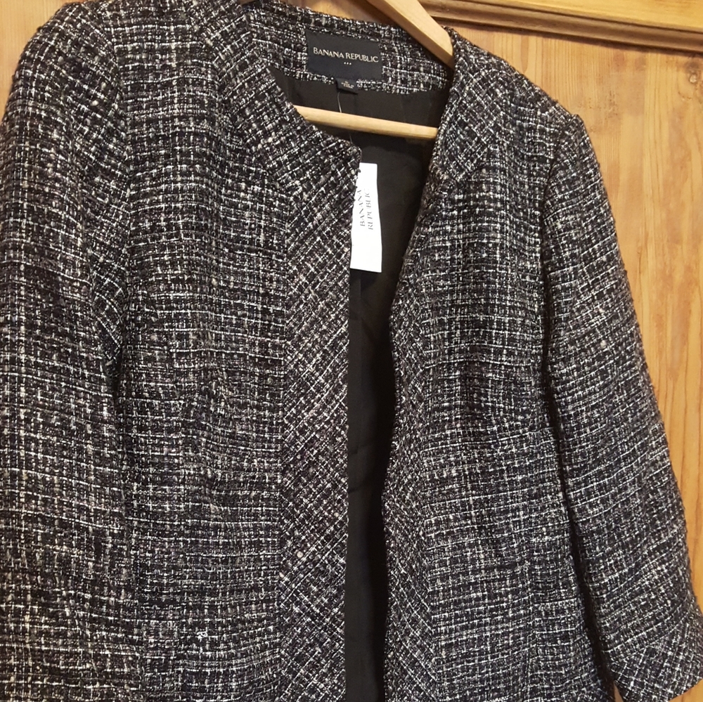 Bananna Republic Tweed Jacket